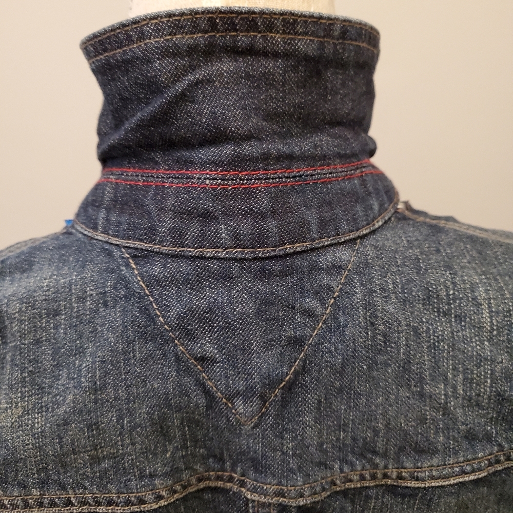 TOMMY HILFIGER Jean Jacket Sz XS Never Worn - Picture 10 of 16
